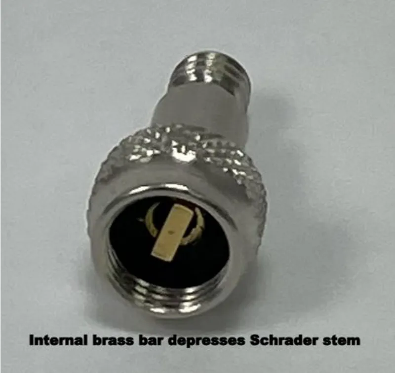Bolsa Schrader to Presta Brass Valve Adapter-3