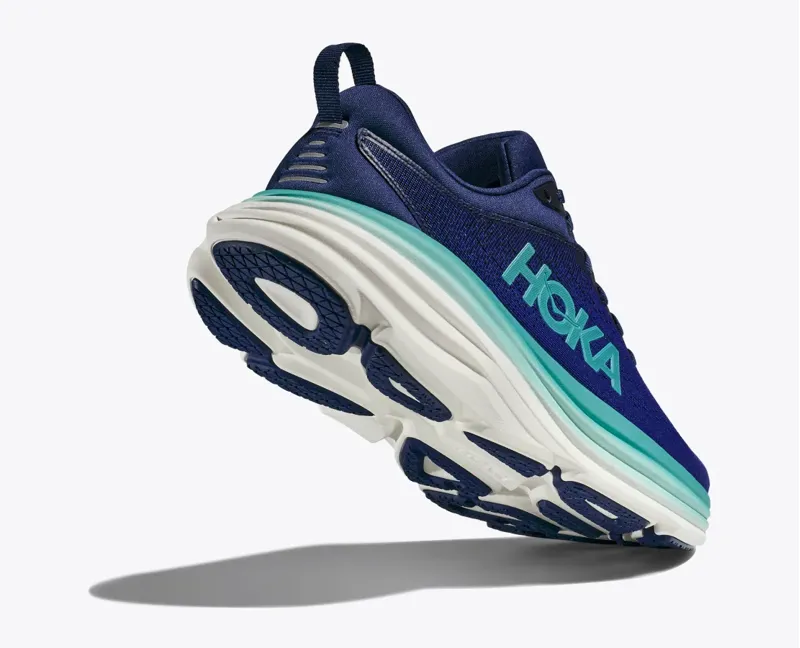 Hoka One One Women's Bondi 8 Running Shoes Bellwether Blue/Evening Sky-6