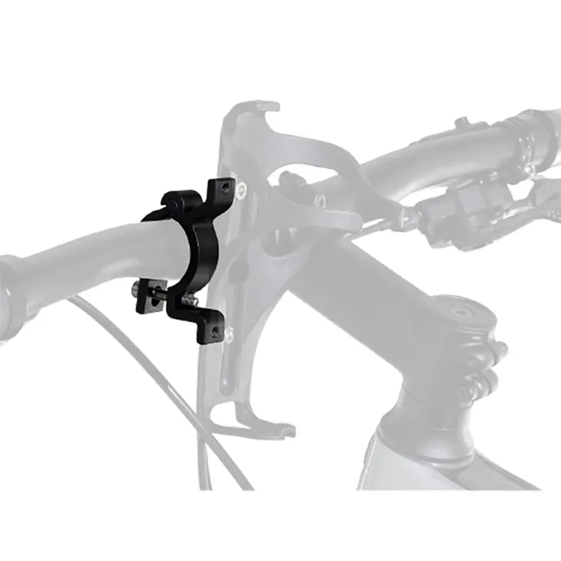 Bontrager Handlebar Water Bottle Cage Clamp 31.8mm Black One Size-1