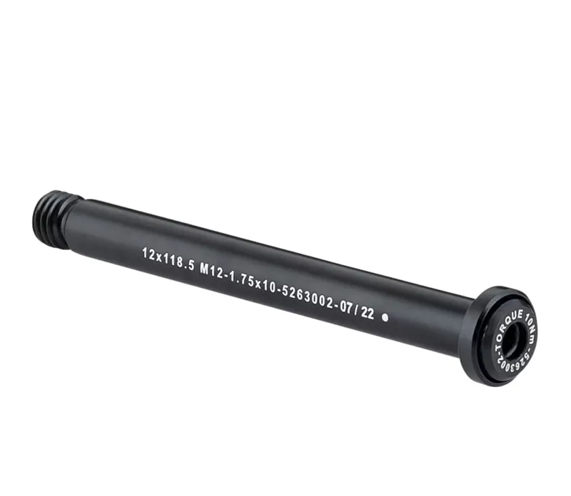 Bontrager Switch Front Thru Axle 12 X 118.5mm Front Black