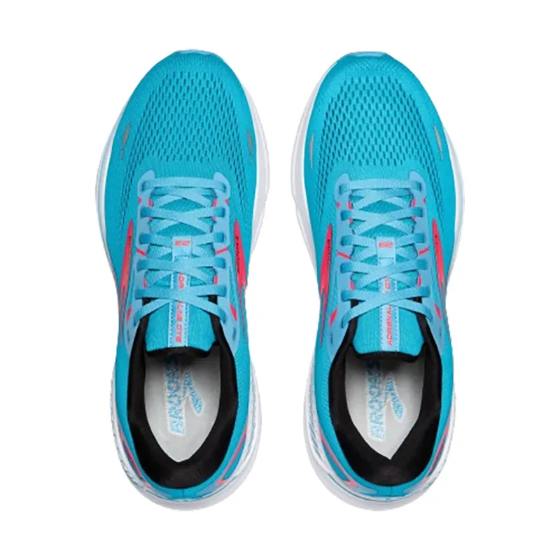 Brooks Men's Adrenaline GTS 23 Crystal Seas/Diva Pink/Black-4