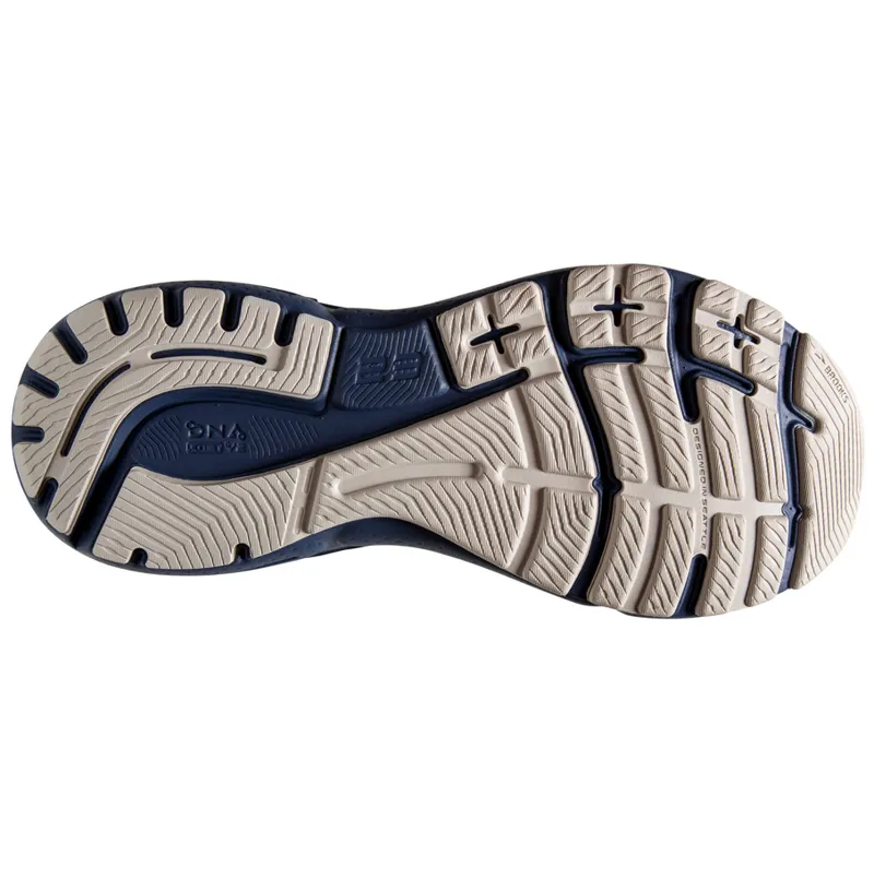 Brooks Men's Adrenaline GTS 23 Grey/Crown Blue/Orange-6