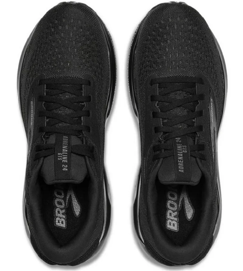 Brooks Men's Adrenaline GTS 24 Black/Black/Ebony-5