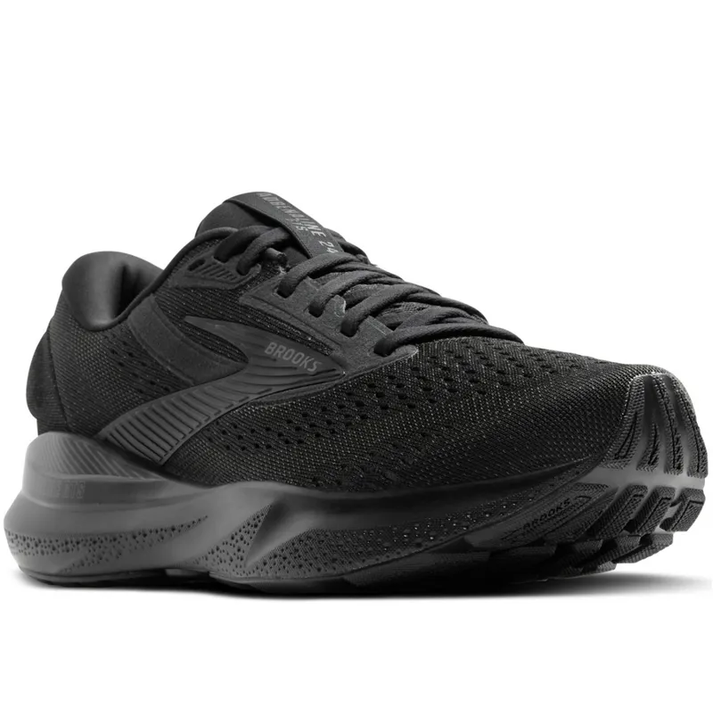 Brooks Men's Adrenaline GTS 24 Black/Black/Ebony-2