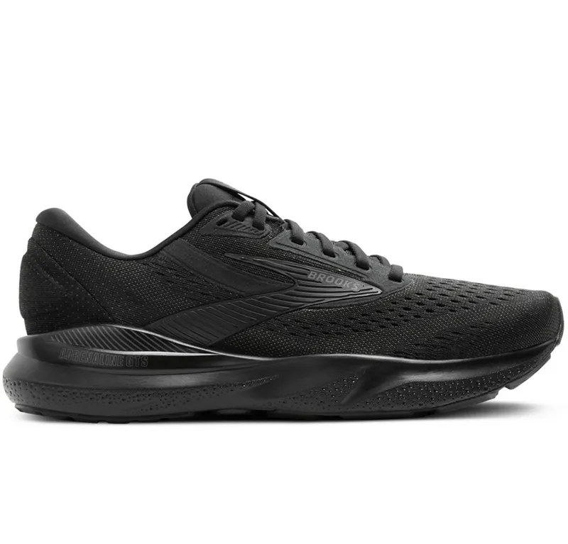 Brooks Men's Adrenaline GTS 24 Black/Black/Ebony