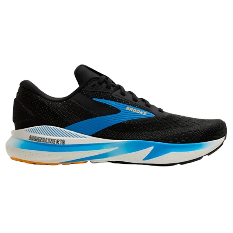 Brooks Men's Adrenaline GTS 24 Black/Ebony/Cloissonne