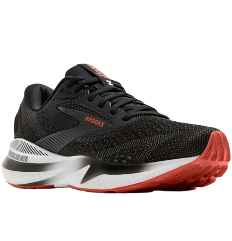 Brooks Men's Adrenaline GTS 24 Black/Grey/Red-2