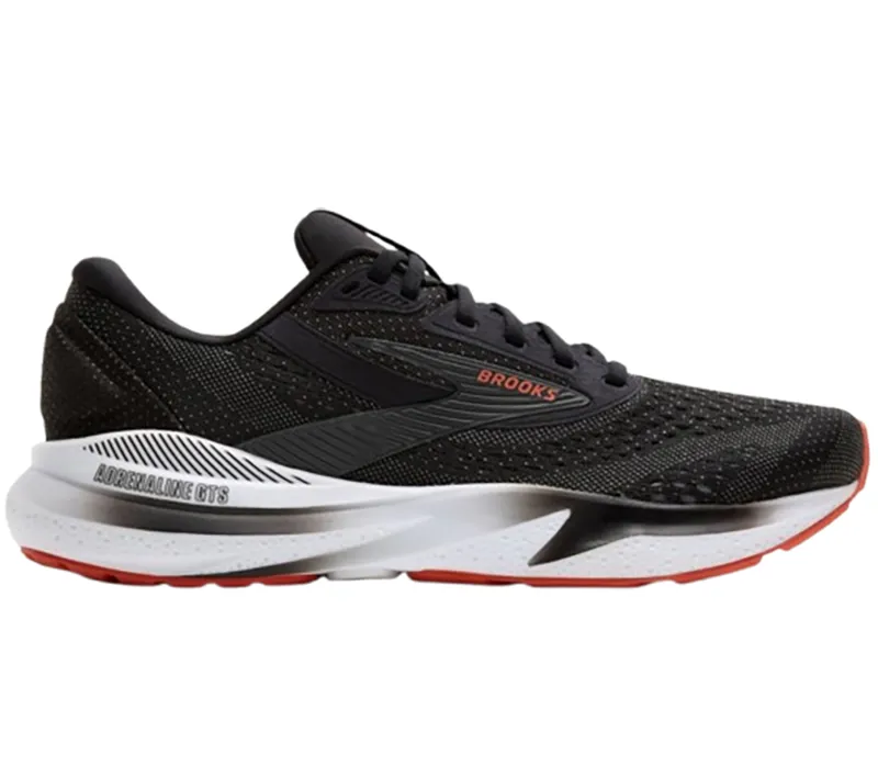 Brooks Men's Adrenaline GTS 24 Black/Grey/Red