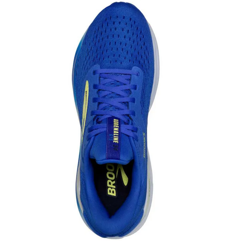 Brooks Men's Adrenaline GTS 24 Cobalt/Neo Yellow/Peacoat-5