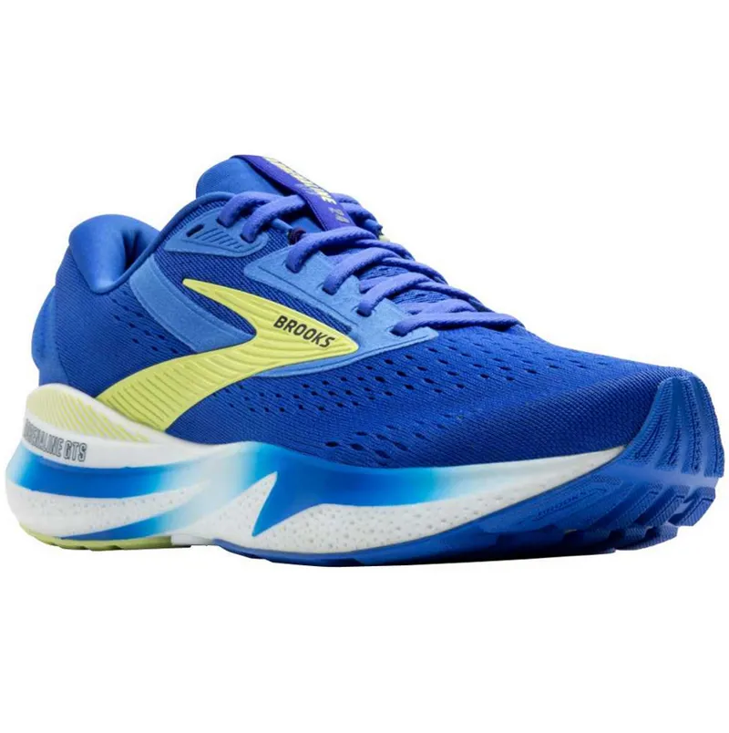Brooks Men's Adrenaline GTS 24 Cobalt/Neo Yellow/Peacoat-2