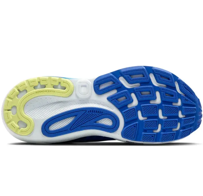 Brooks Men's Adrenaline GTS 24 WIDE - Cobalt/Neo Yellow/Peacoat-6