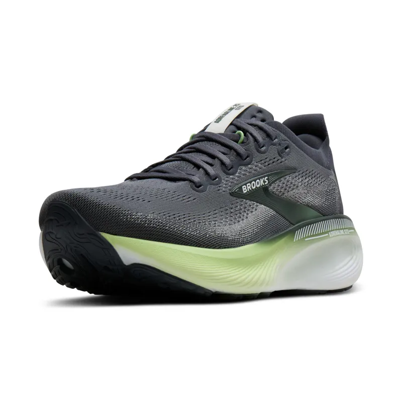 Brooks Men's Adrenaline GTS 25 Grey/Paradise Green/Spruce-3