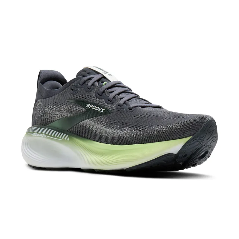 Brooks Men's Adrenaline GTS 25 Grey/Paradise Green/Spruce-2