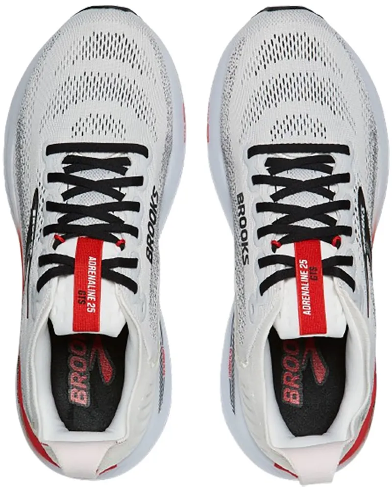 Brooks Men's Adrenaline GTS 25 White/Black/Red-5