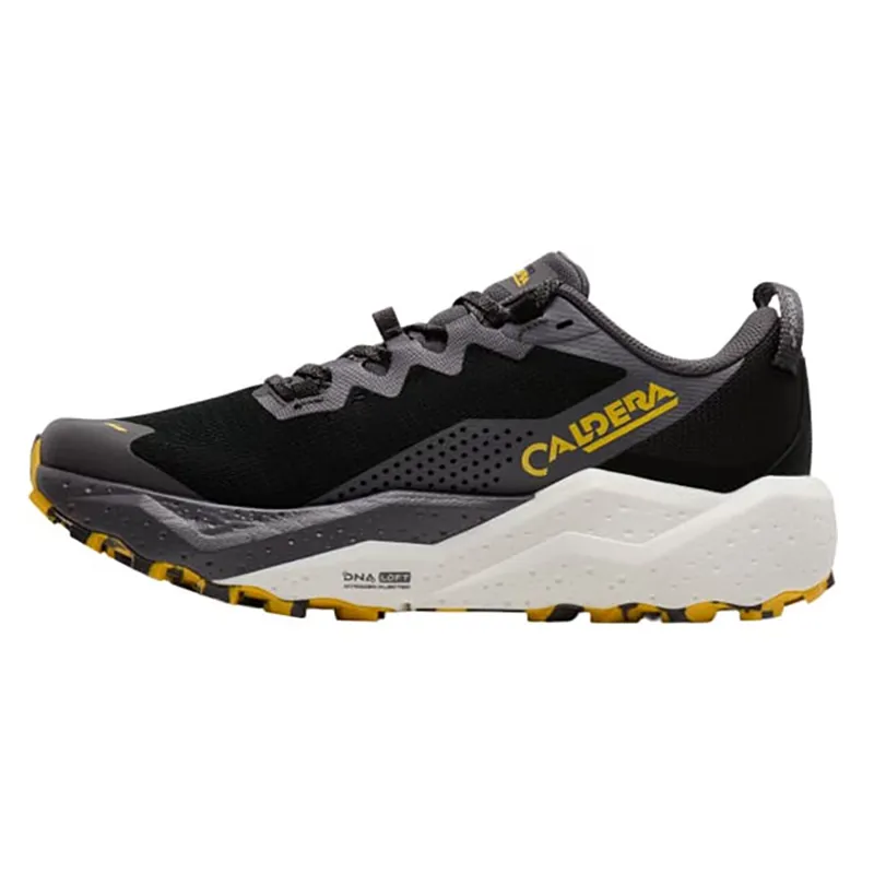 Brooks Men's Caldera 8 Black/Rabbit/Zest-1