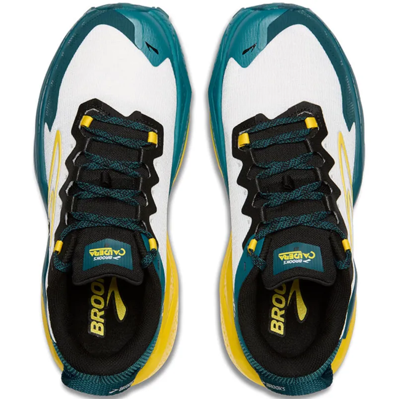 Brooks Men's Caldera 8 Blue/Quince/Celestial-5