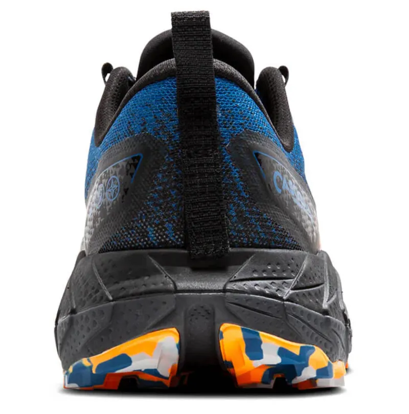 Brooks Men's Cascadia 18 Blue Sapphire/Black/Orange-4