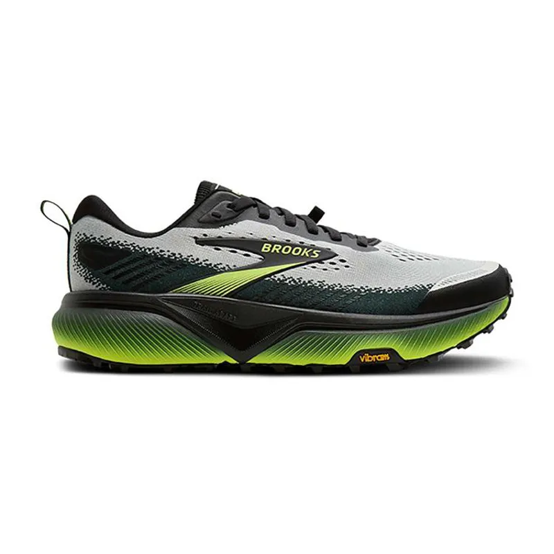 Brooks Men's Cascadia 20 Grey/Black/Nightlife