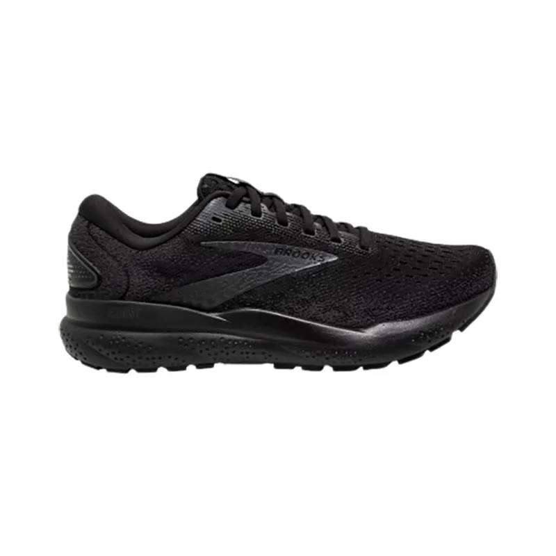 Brooks Mens Ghost 16 Black/Black/Ebony