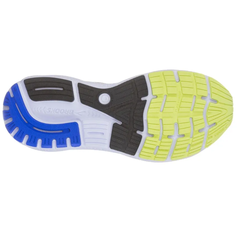 Brooks Men's Ghost 16 Black/Cobalt/Neo Yellow-6