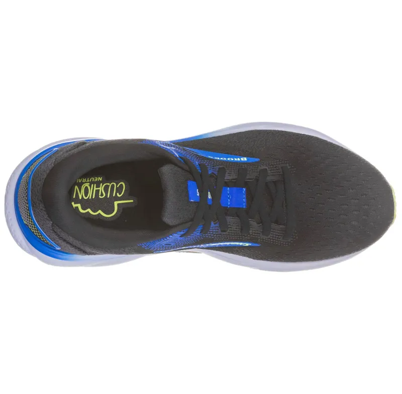 Brooks Men's Ghost 16 Black/Cobalt/Neo Yellow-5