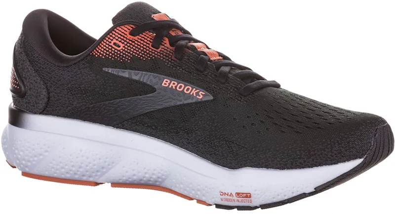 Brooks Men's Ghost 16 Black/Ebony/Burnt Sienna-2