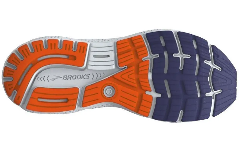 Brooks Men's Ghost 16 Bonnie Blue/Blue Ribbon/Orange-3