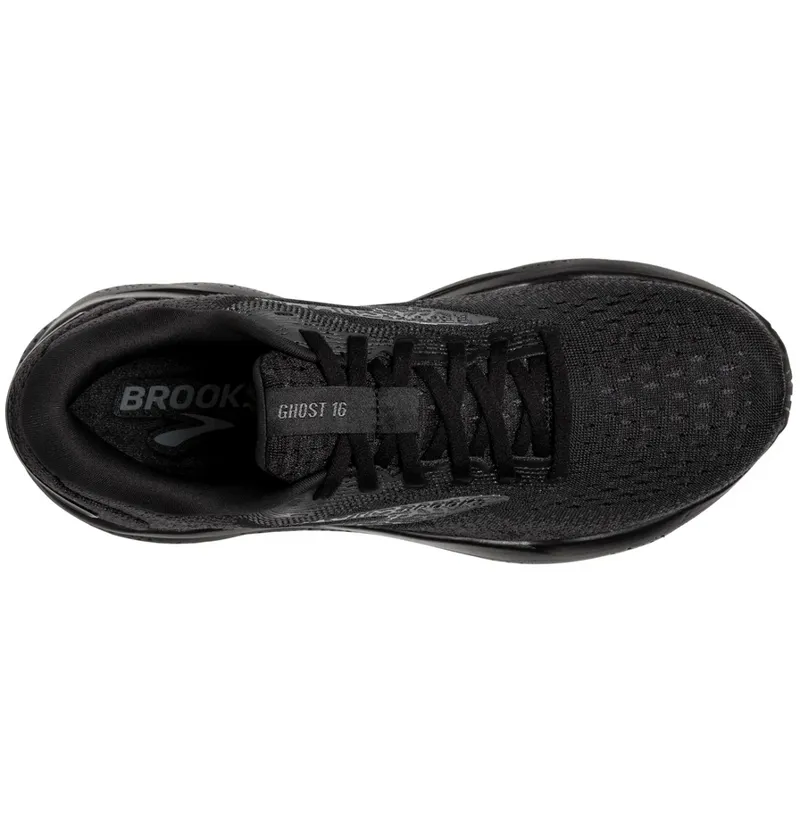Brooks Men's Ghost 16 Extra WIDE Black/Ebony-5