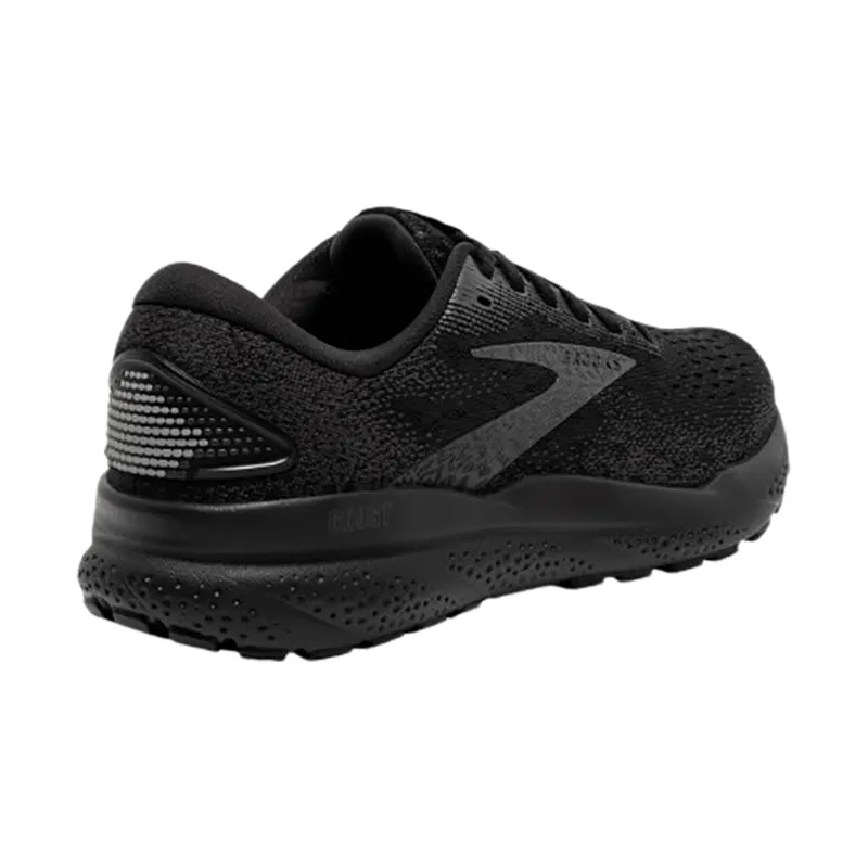 Brooks Men's Ghost 16 Running Shoes WIDE - Black/Ebony-5