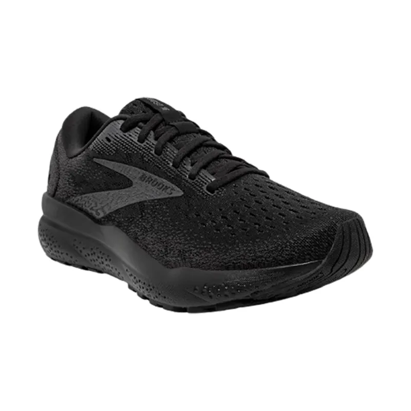 Brooks Men's Ghost 16 Running Shoes WIDE - Black/Ebony-2