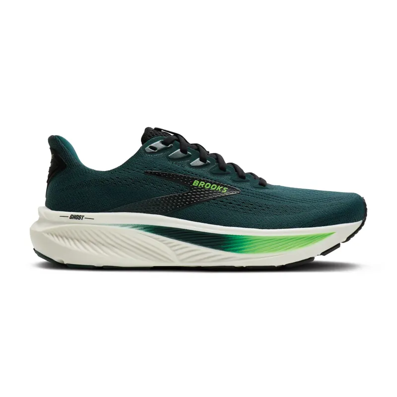 Brooks Men's Ghost 17 Atlantic Deep/Black/Green