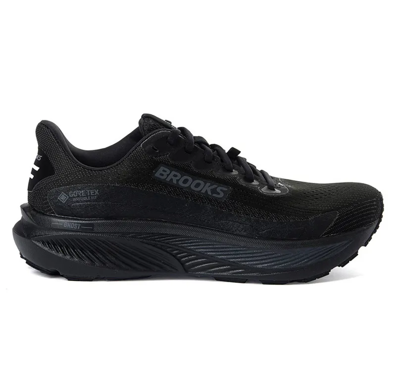 Brooks Men's Ghost 17 GTX Black/Black/Ebony