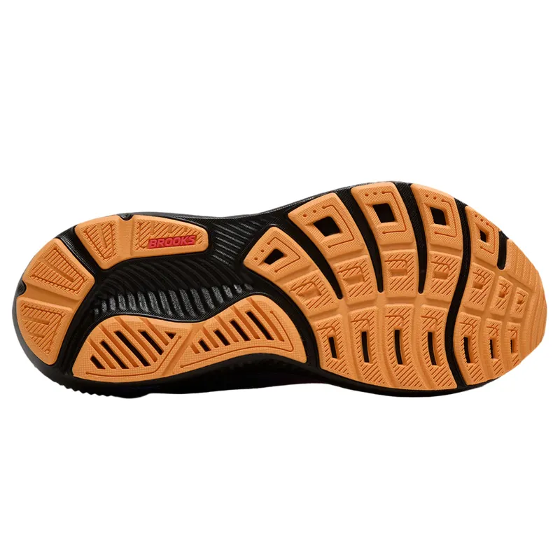 Brooks Men's Ghost 17 Night/Blue/Papaya-5
