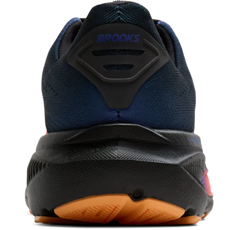 Brooks Men's Ghost 17 Night/Blue/Papaya-3