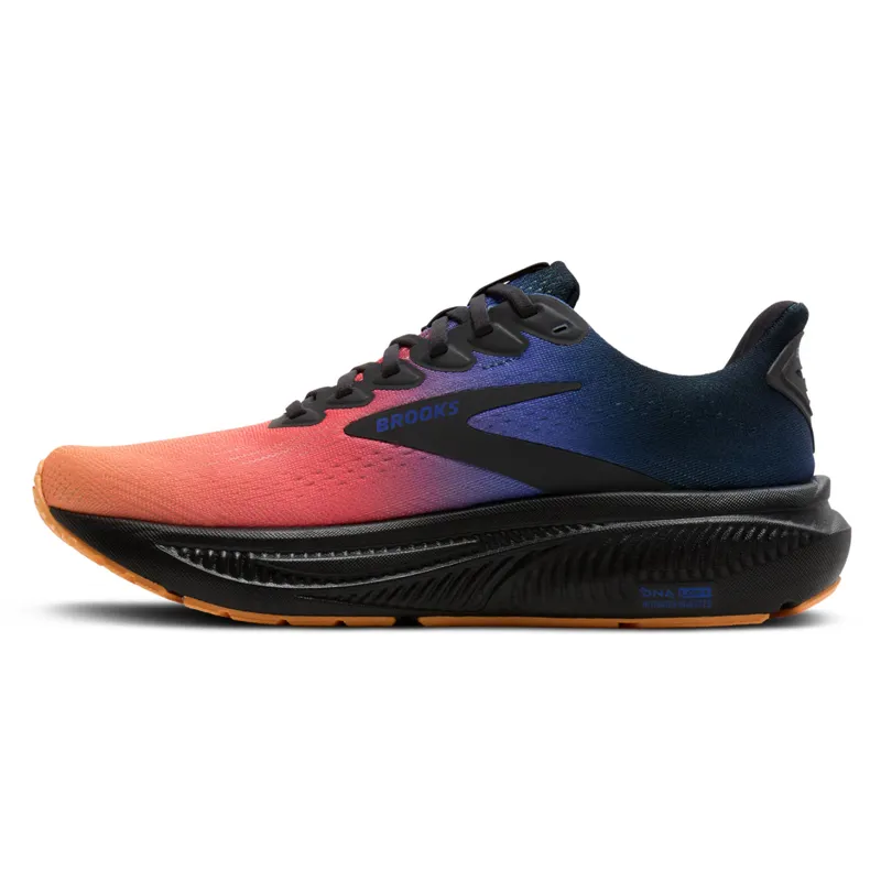 Brooks Men's Ghost 17 Night/Blue/Papaya-1