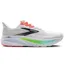 Brooks Men's Ghost 17 White/Pink Clay/Gecko