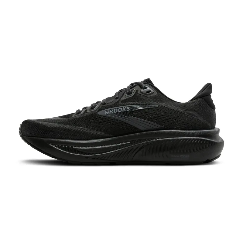 Brooks Men's Ghost 18 Extra Wide Black/Black/Ebony-1