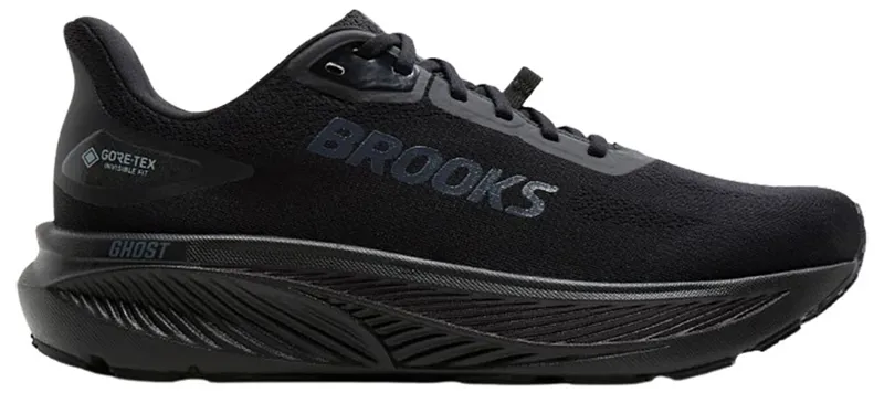 Brooks Men's Ghost 18 GTX Black/Black/Ebony