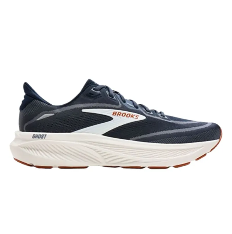 Brooks Men's Ghost 18 Navy Blazer/Red Earth/Blue