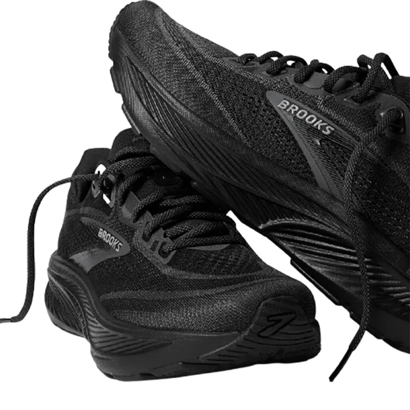Brooks Men's Ghost 18 Wide Black/Black/Ebony-3