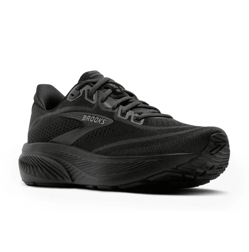 Brooks Men's Ghost 18 Wide Black/Black/Ebony-2