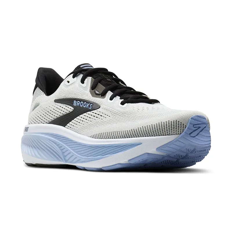 Brooks Men's Ghost 18 White/Black/Open Air-2