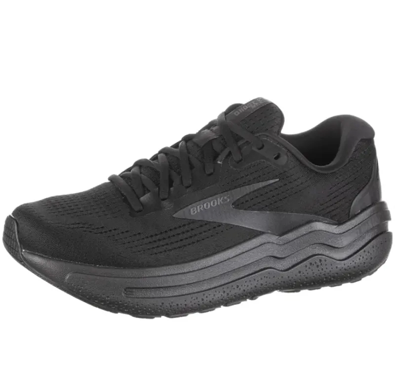 Brooks Men's Ghost Max 2 Black/Black/Ebony-3