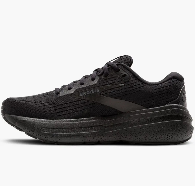 Brooks Men's Ghost Max 2 Black/Black/Ebony-1