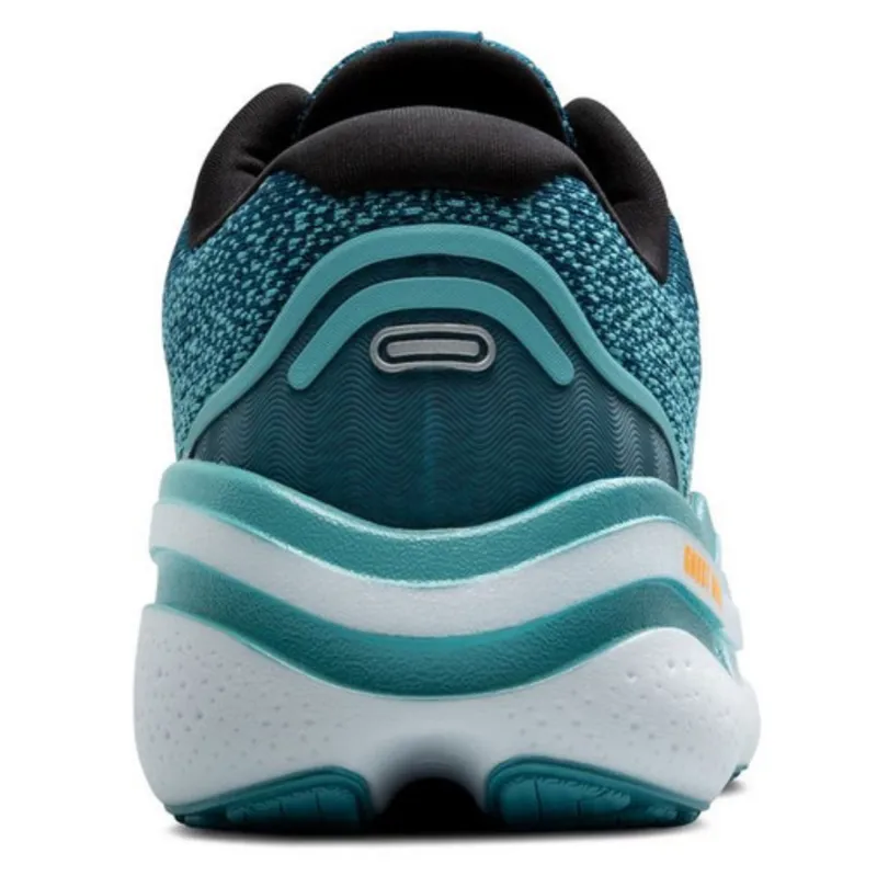 Brooks Men's Ghost Max 2 Moroccan Blue/Aqua/Orange Pop-4