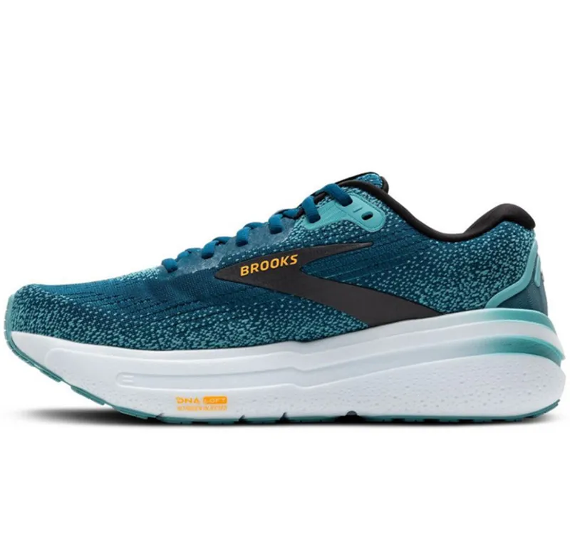 Brooks Men's Ghost Max 2 Moroccan Blue/Aqua/Orange Pop-1