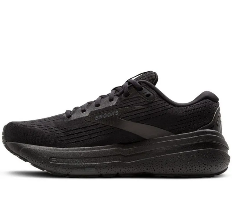 Brooks Men's Ghost Max 2 WIDE - Black/Black/Ebony-1