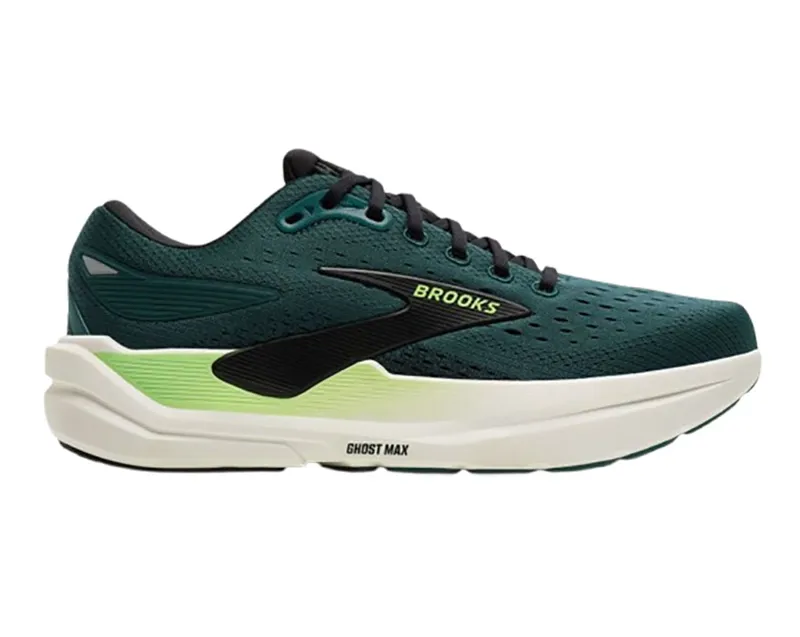 Brooks Men's Ghost Max 3 Atlantic Deep/Black/Green