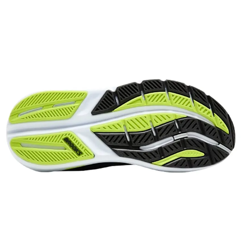 Brooks Men's Ghost Max 3 Black/Navy/Acid Lime-6
