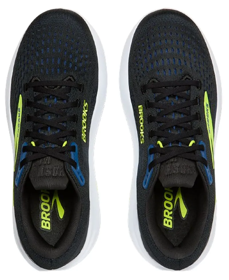 Brooks Men's Ghost Max 3 Black/Navy/Acid Lime-5